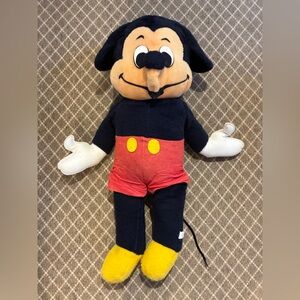 Vintage 3ft Mickey Mouse Plush Toy